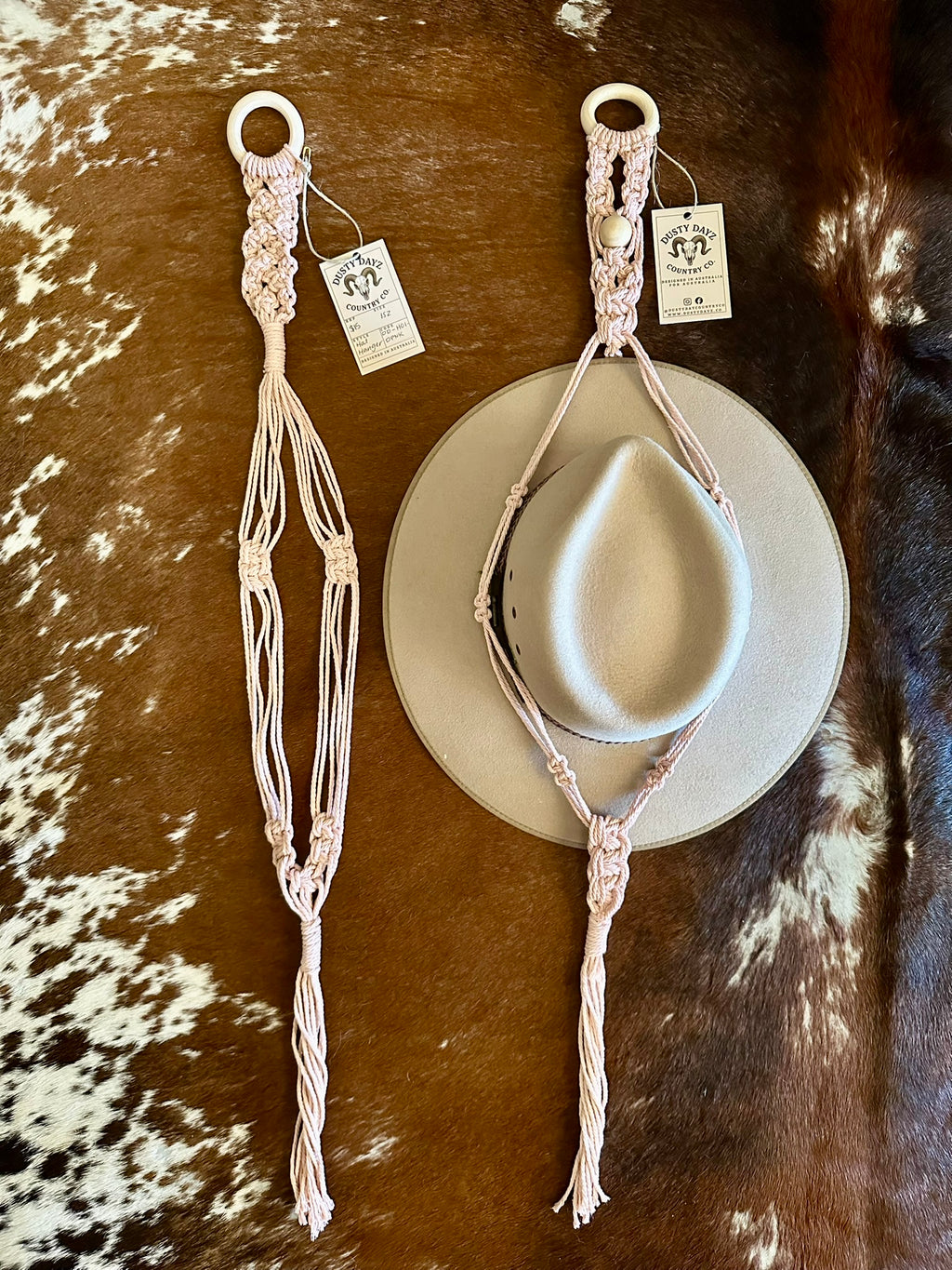 Handmade Macramé Hat Hanger
