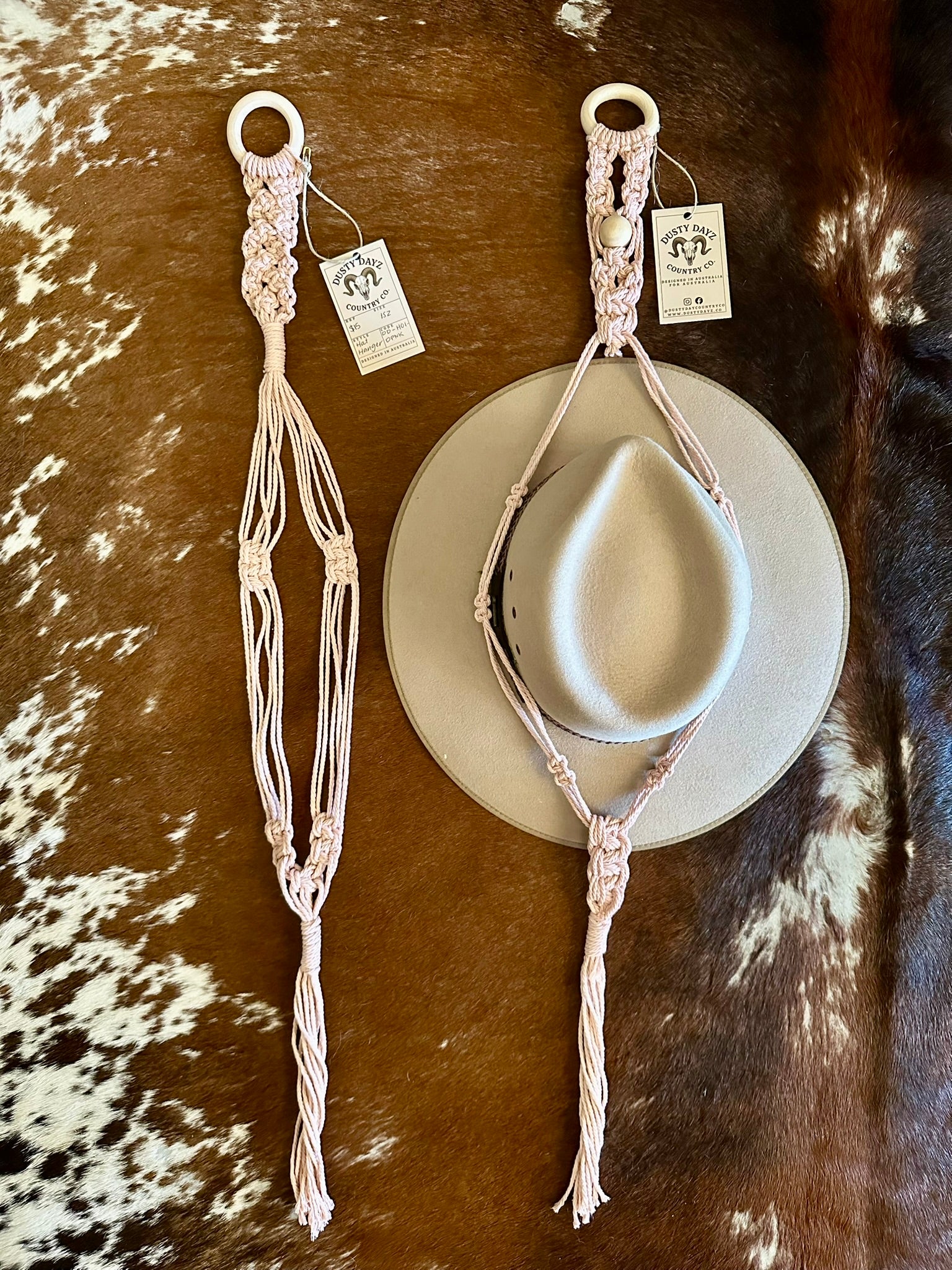 Handmade Macramé Hat Hanger