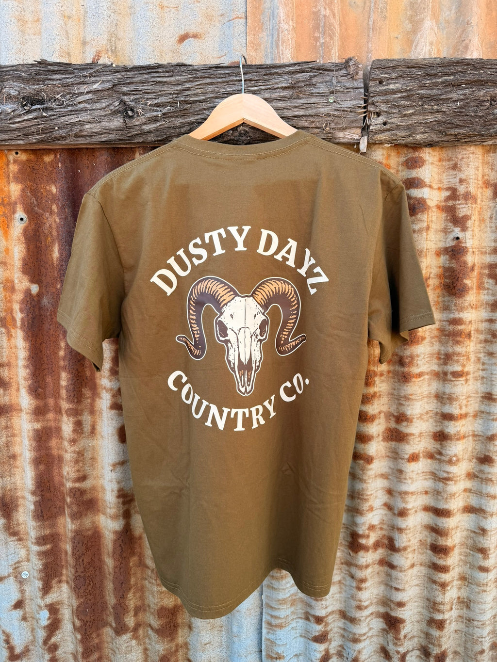 Signature Country Tee - Olive Green