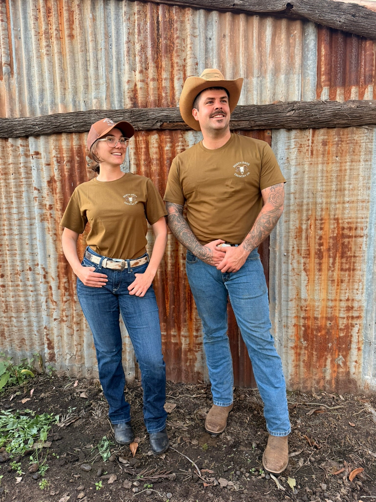 Signature Country Tee - Olive Green