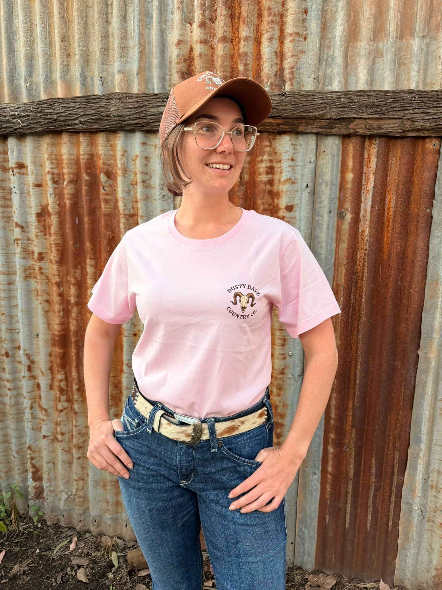Signature Country Tee - Pink
