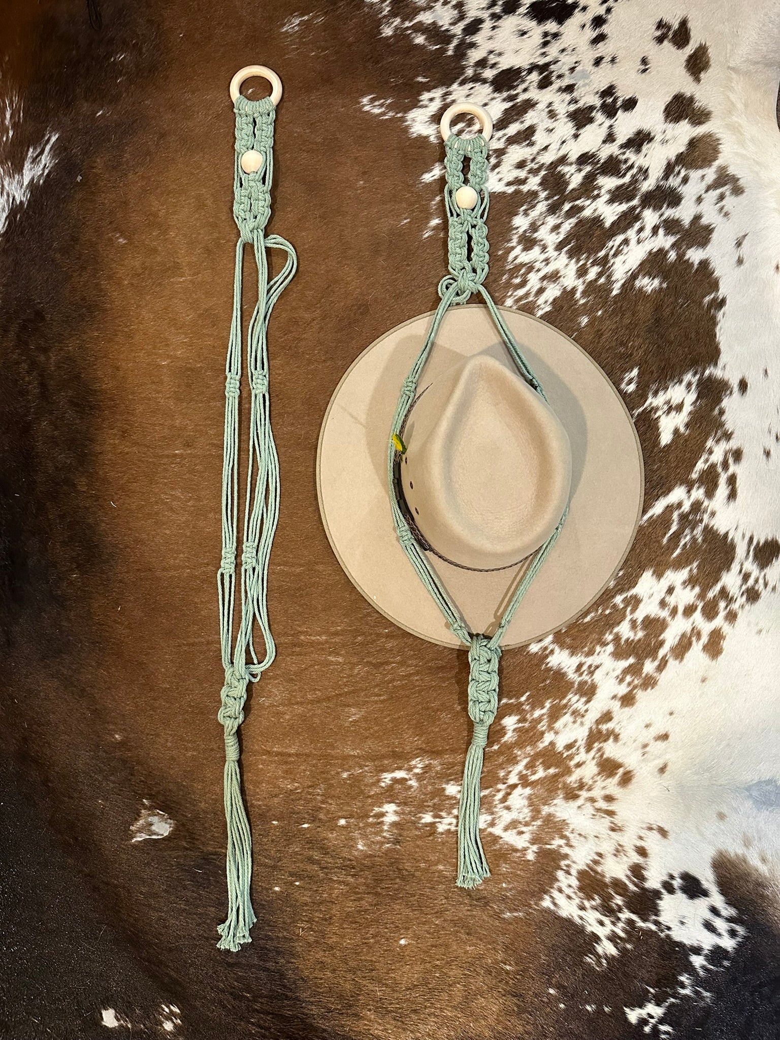 Handmade Macramé Hat Hanger
