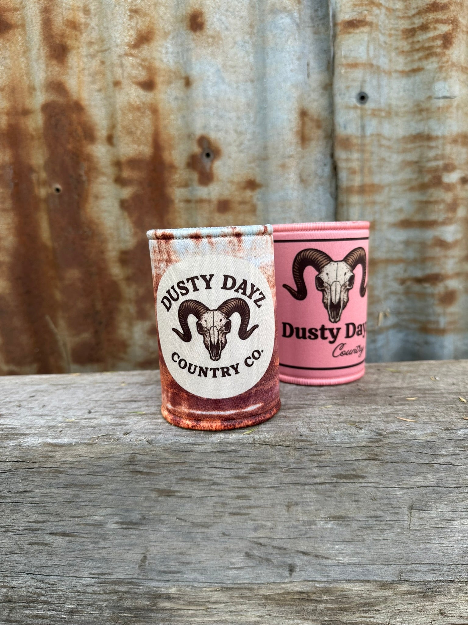 Dusty Dayz Neoprene Stubby Cooler – Iron